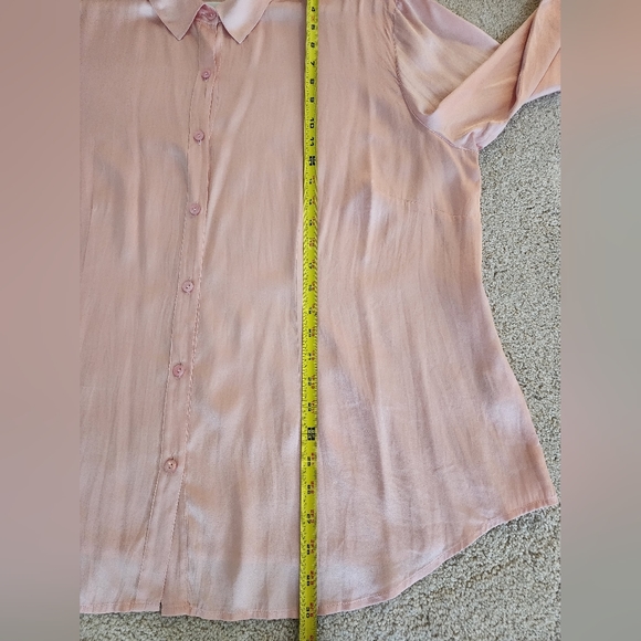 Eileen Fisher silk button down blouse - Picture 6 of 8